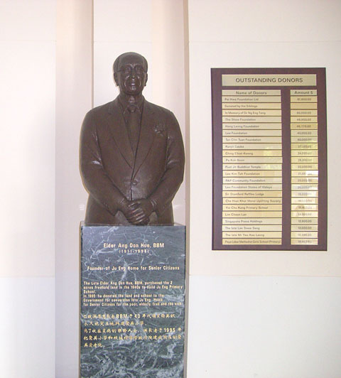 Founder Bust Statue